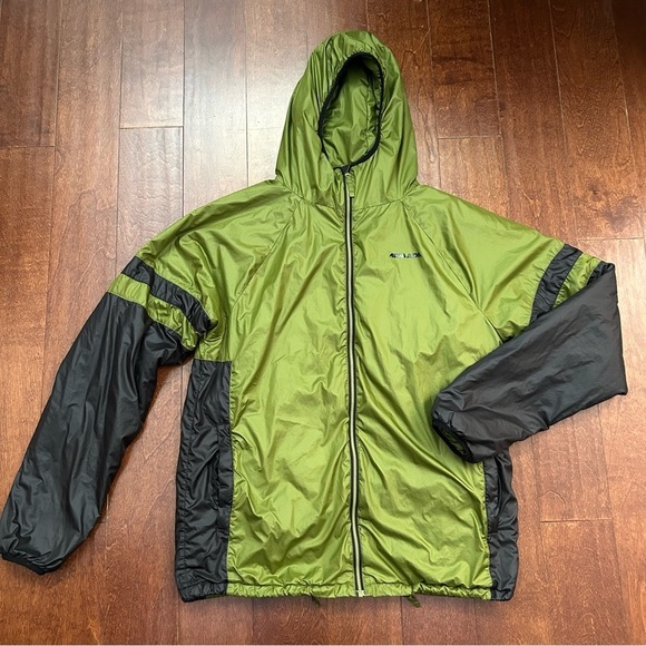 Armada Men's Hooded Lightweight Green and Black Primaloft Jacket, Size Large - Picture 1 of 16